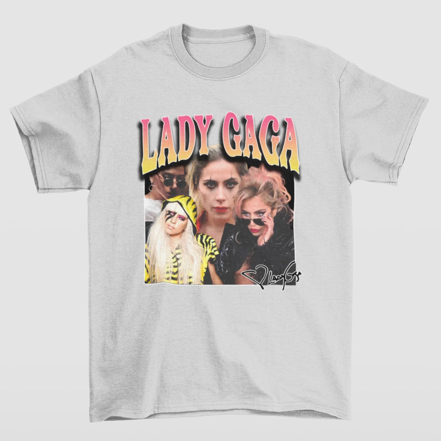 Camiseta Básica Lady Gaga Aesthetic