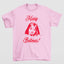 Camiseta Básica Britney Spears Merry Britmas Christmas- rosa bebe