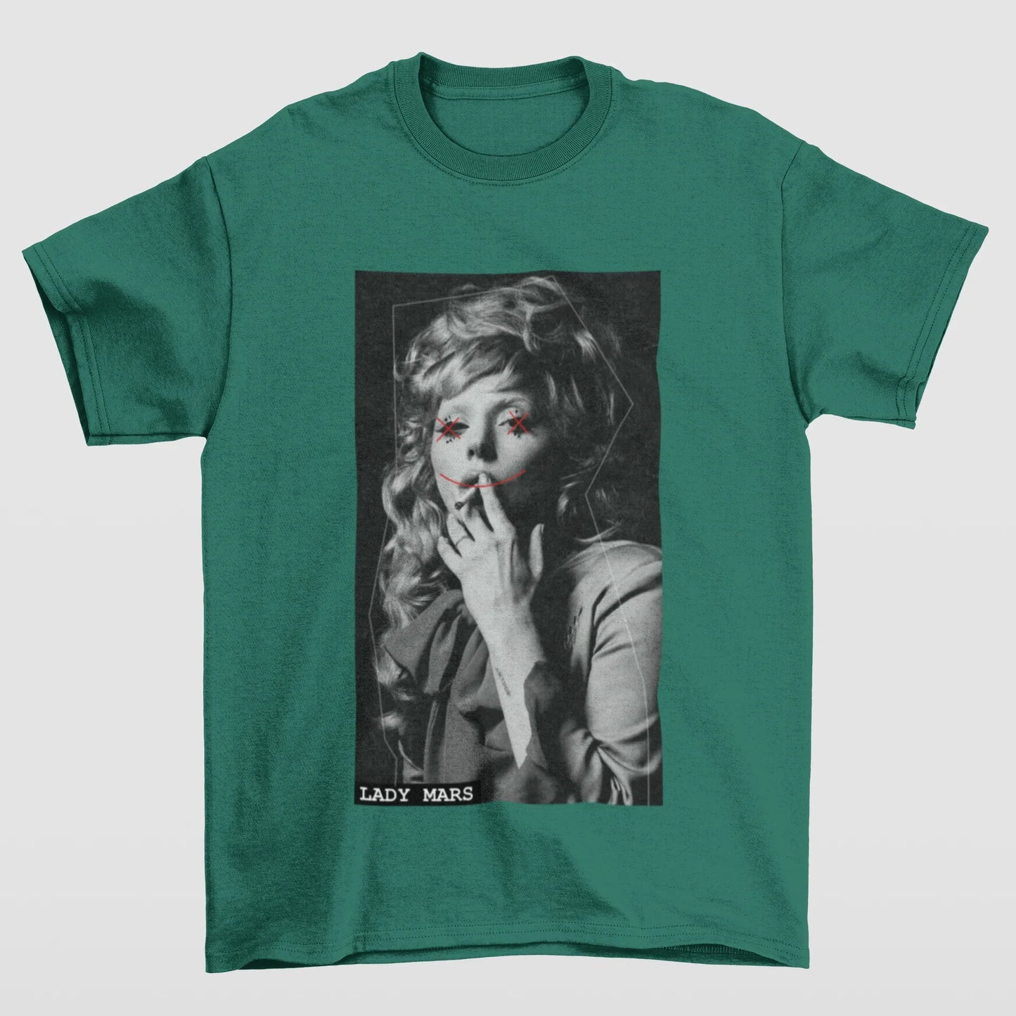 Camiseta Básica Lady Gaga Lady Mars Die With A Smile PB