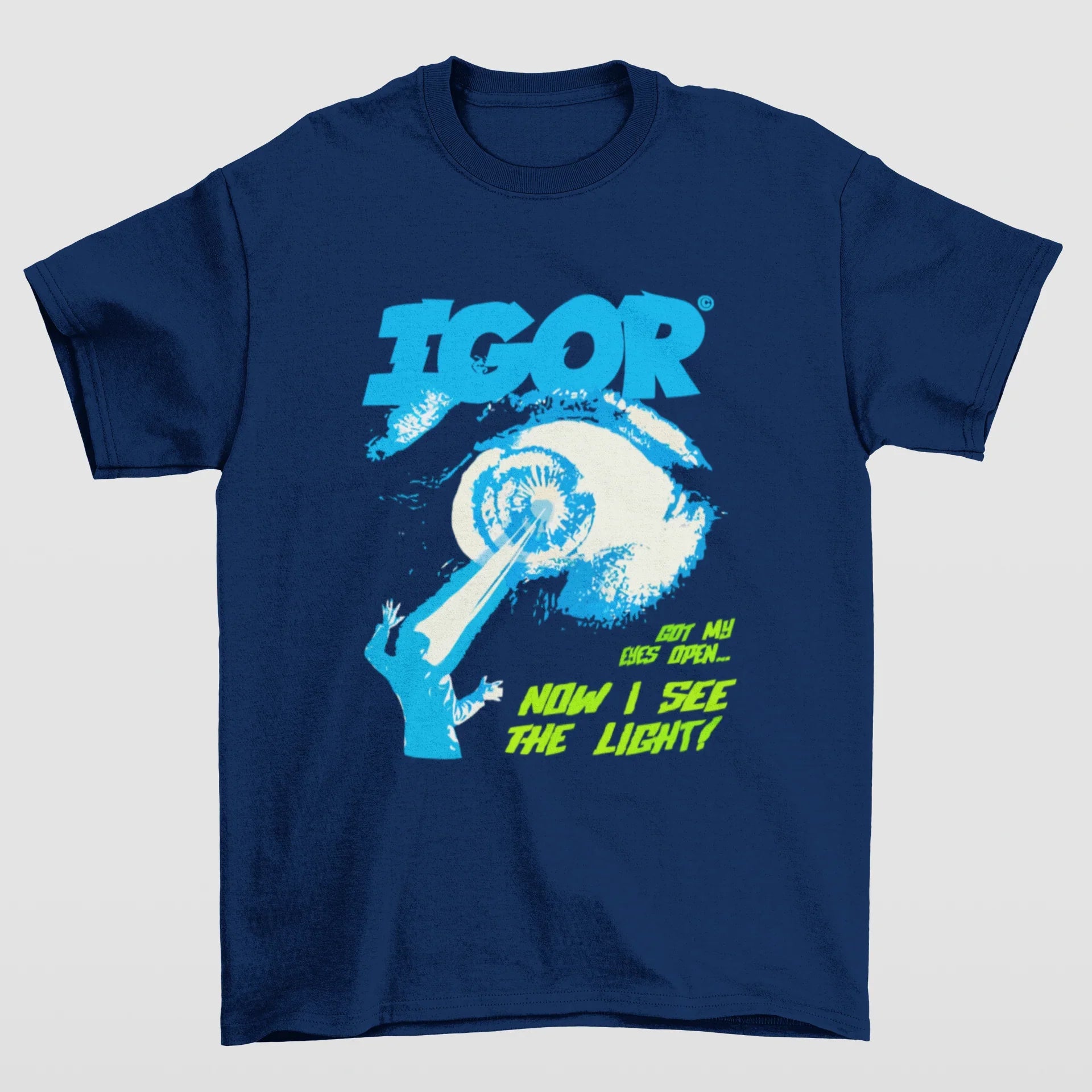 Camiseta Básica Tyler The Creator Igor Rapper- azul-marinho