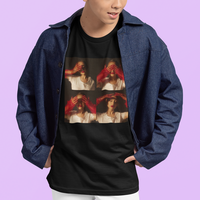 Camiseta Básica Ariana Grande Eternal Sunshine Collab