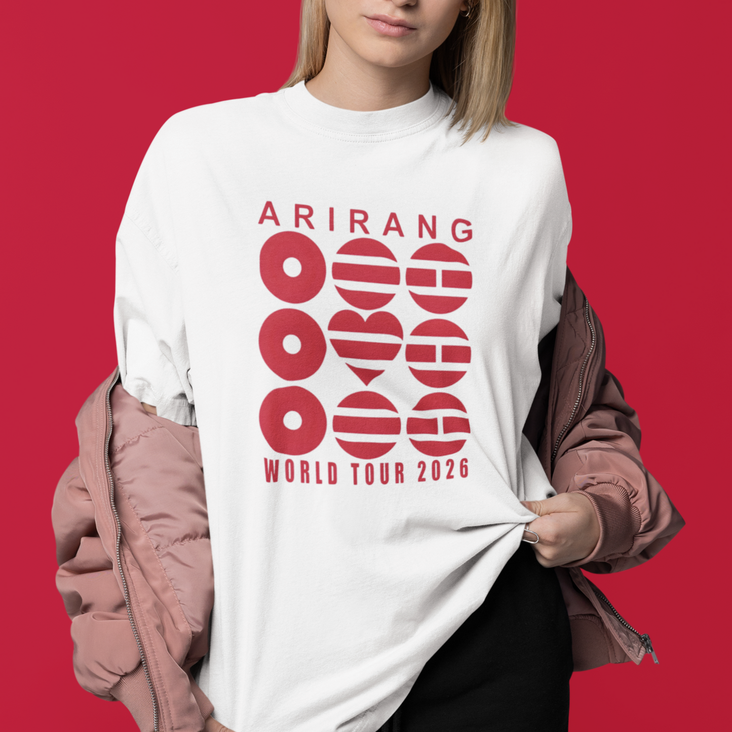 Camiseta Básica BTS OT7 2026