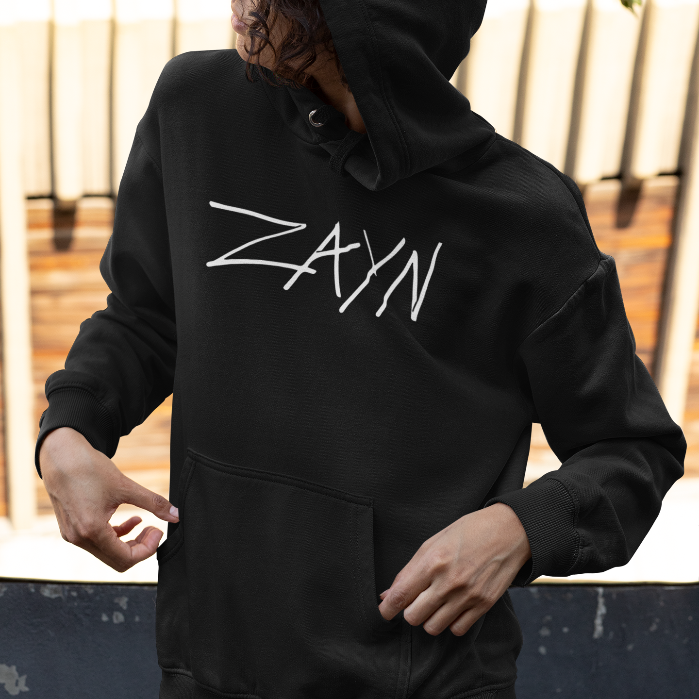 Moletom Canguru Zayn Malik Logo