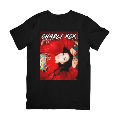 Camiseta Básica Charli XCX Mood Preto