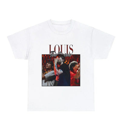 Camiseta Básica Louis Tomlinson Music Branco