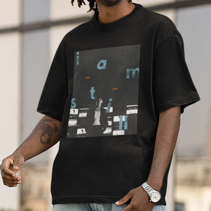 Camiseta Básica BTS Music Jungkook-PRETO