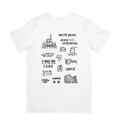 Camiseta Básica Halsey Musics