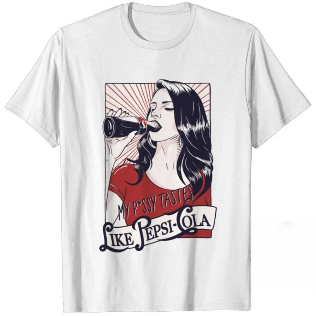 Camiseta Básica Lana Del Rey My P*ssy Tastes Like