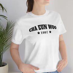 Camiseta Básica Astro Cha Eun-woo 1997