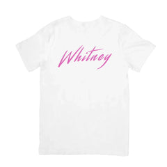 Camiseta Básica Whitney Houston Name