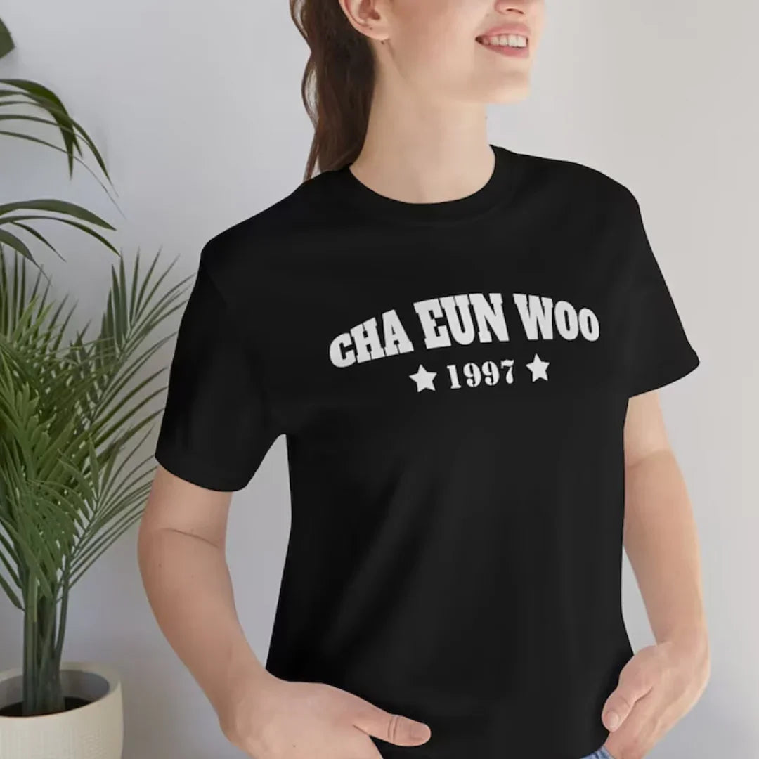 Camiseta Básica Astro Cha Eun-woo 1997
