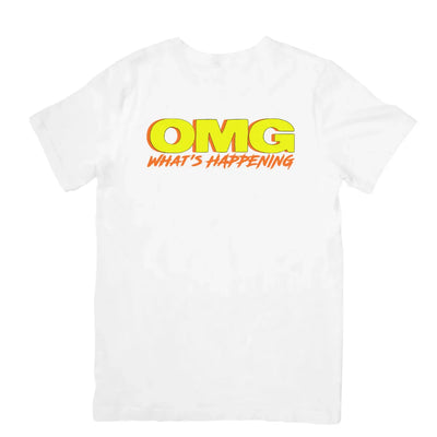 Camiseta Básica Ava Max OMG - Branco