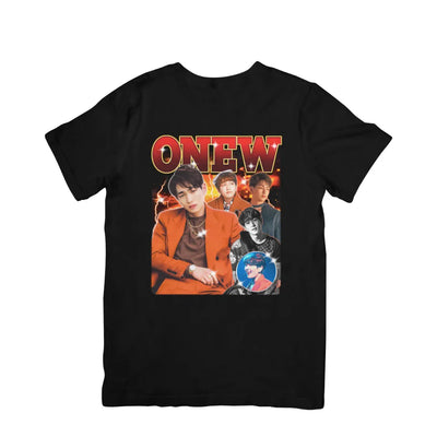 Camiseta Básica Shinee Onew - preto