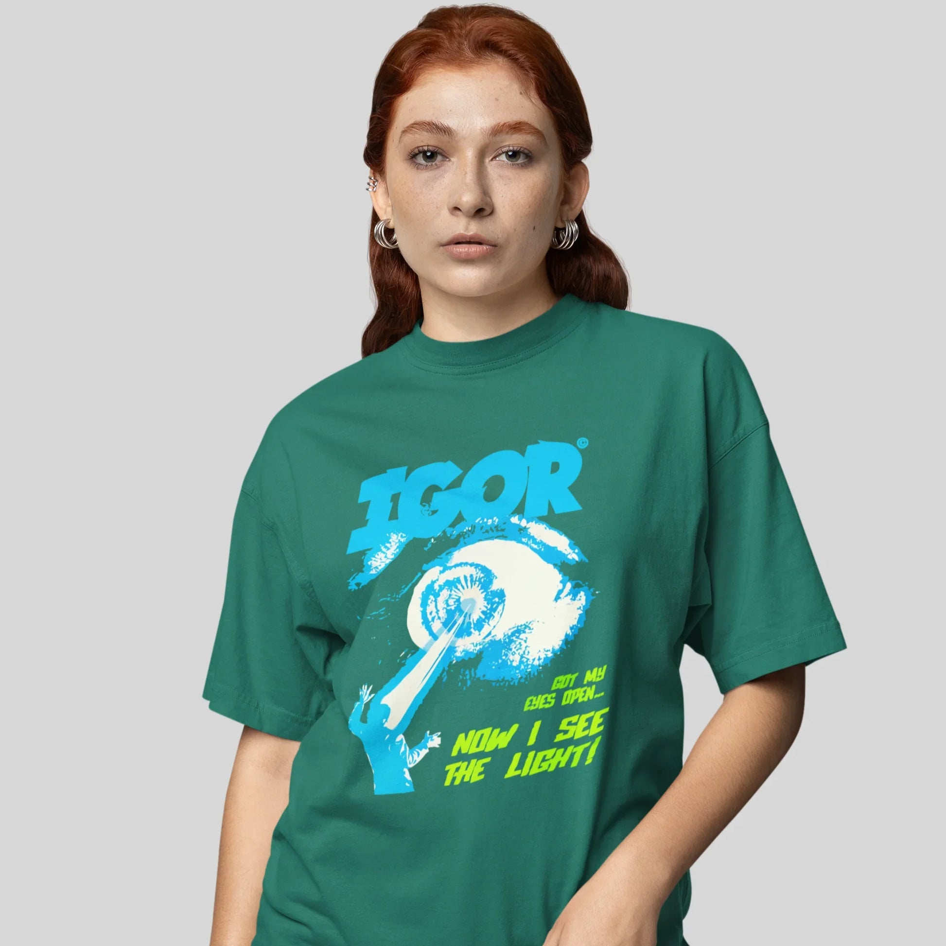 Camiseta Básica Tyler The Creator Igor Rapper- verde