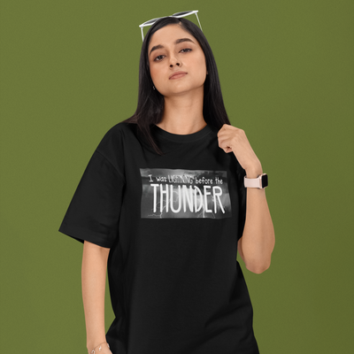 Camiseta Básica Imagine Dragons Thunder Lyric
