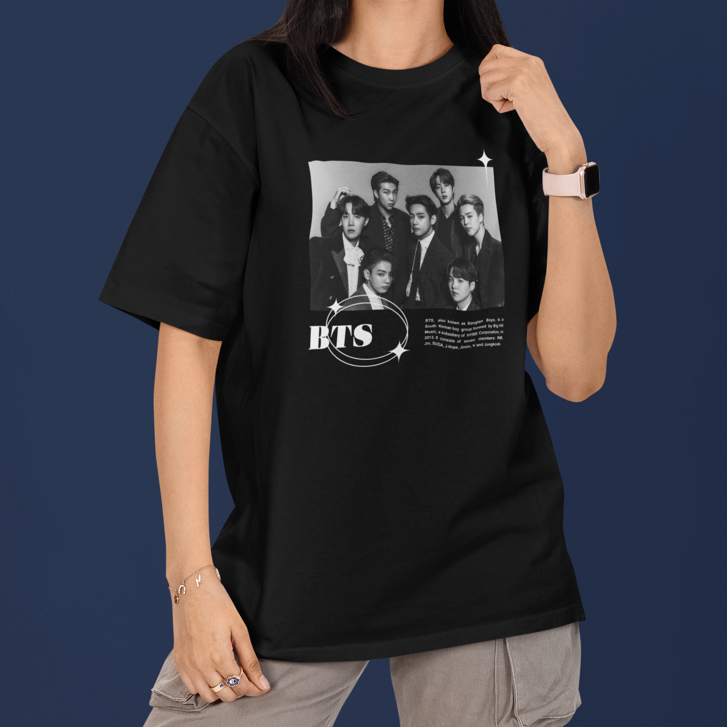 Camiseta Básica BTS Group Photo