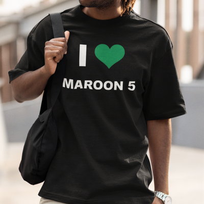 Camiseta Básica I Love Maroon 5