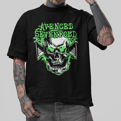 Camiseta Básica Avenged Sevenfold Metal Band