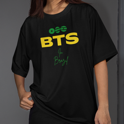 Camiseta Básica BTS In Brazil