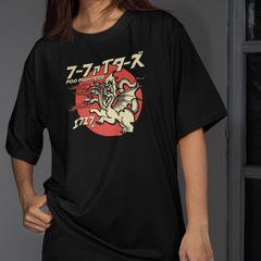 Camiseta Básica Foo Fighters Japanese Dragon
