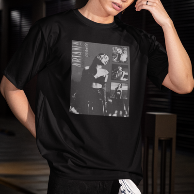 Camiseta Básica Ariana Grande Pop Aesthetic