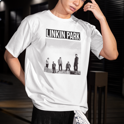 Camiseta Básica Linkin Park Meme
