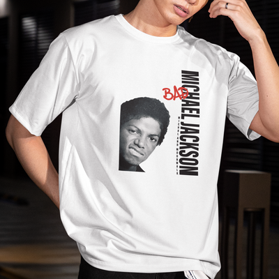 Camiseta Básica Michael Jackson Vintage