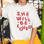 Camiseta Básica Maroon 5 She Will Be Loved