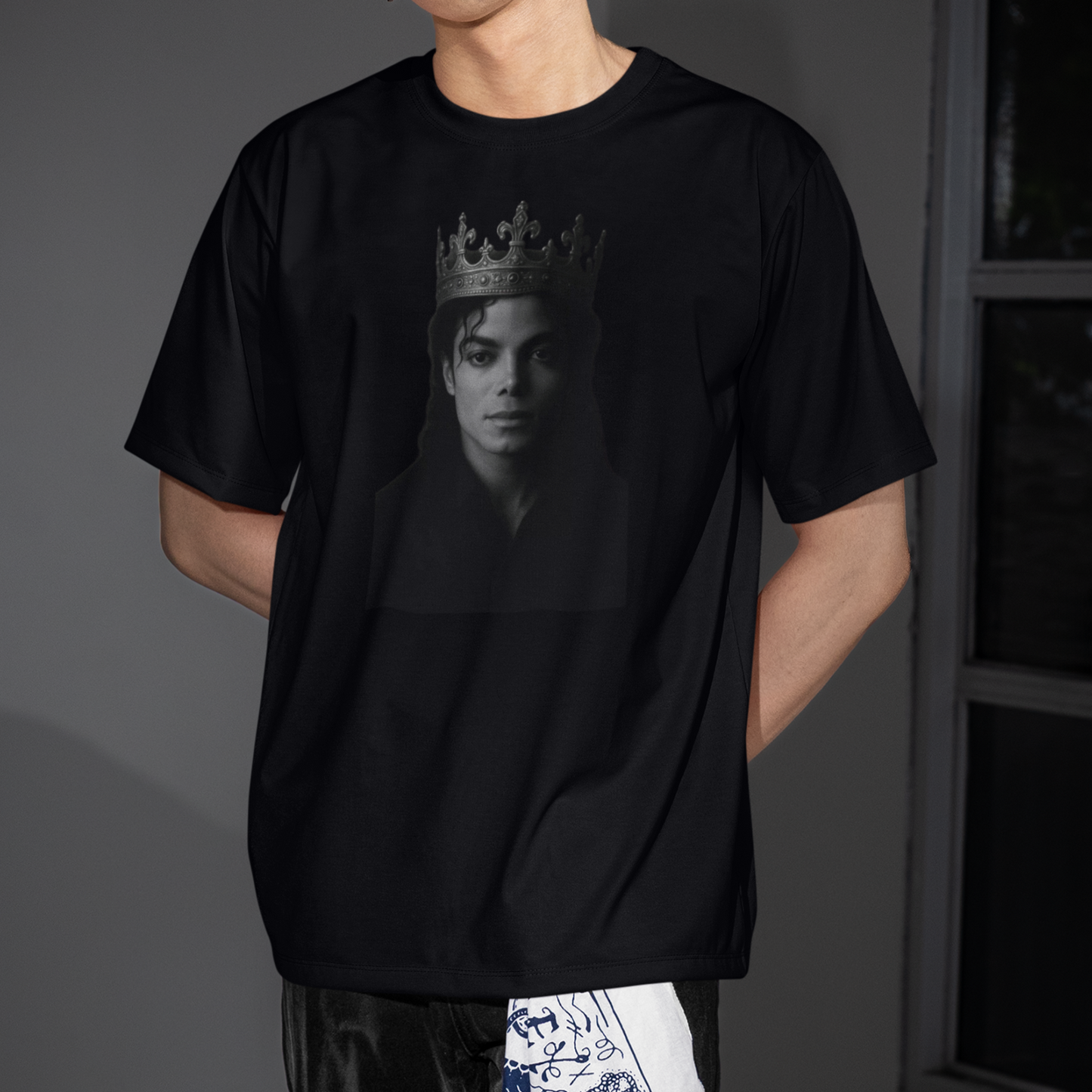 Camiseta Básica Michael Jackson King Of Pop