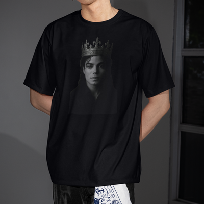Camiseta Básica Michael Jackson King Of Pop