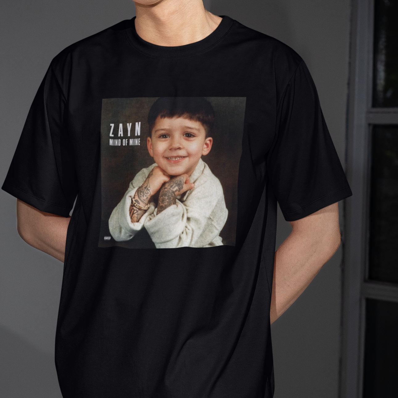 Camiseta Básica Zayn Malik Mind Of Mine