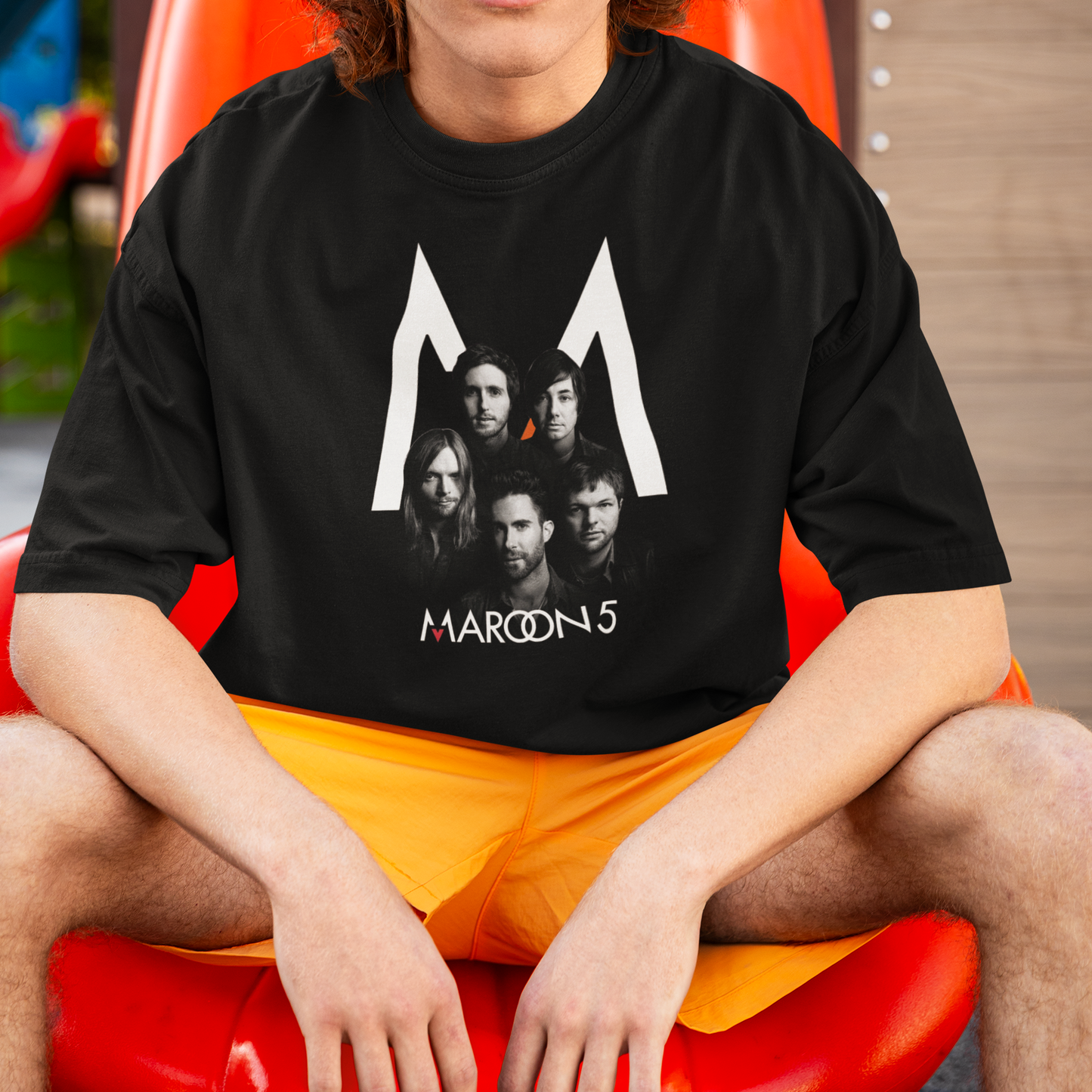 Camiseta Básica Maroon 5 Group