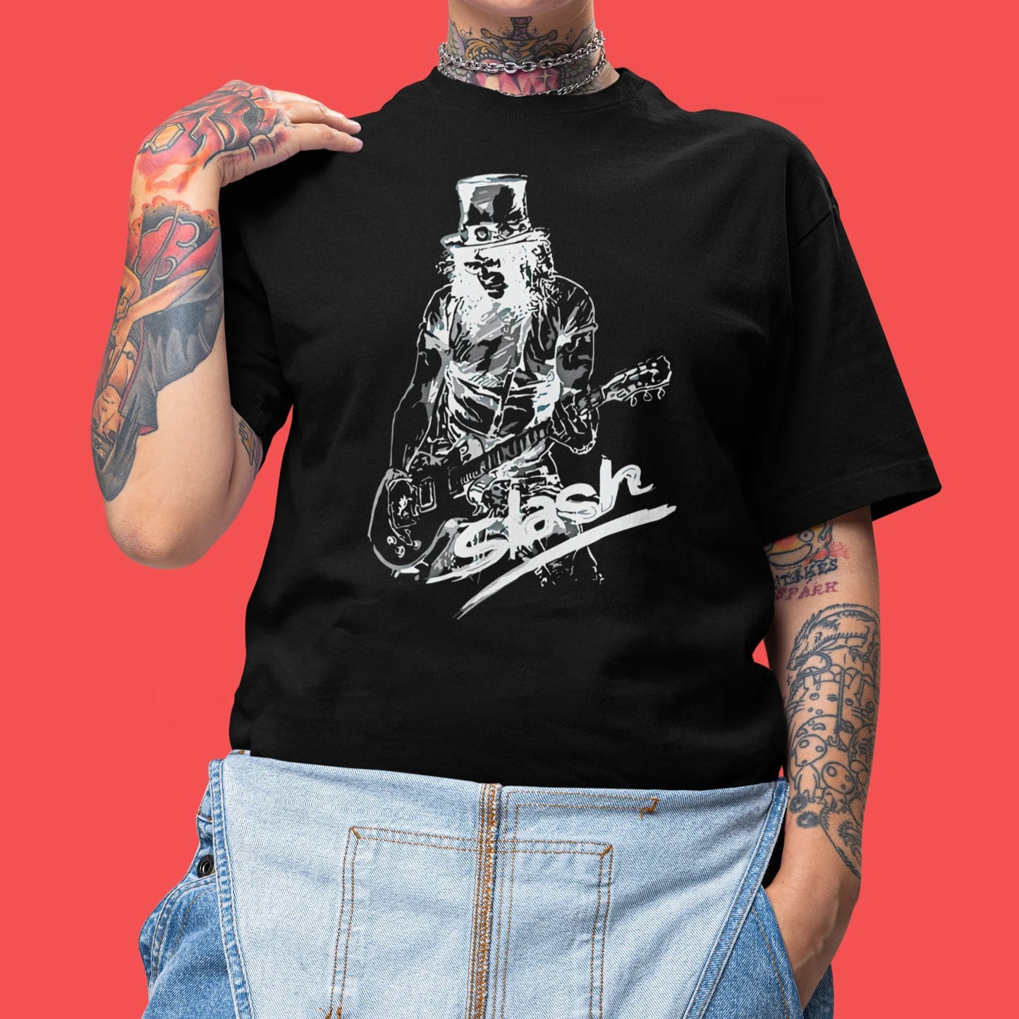 Camiseta Básica Guns N' Roses Slash