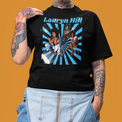 Camiseta Básica Lauryn Hill Retro Graphic