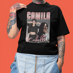 Camiseta Básica Camila Cabello Vintage 90's