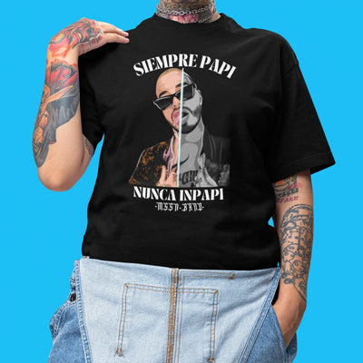 Camiseta Básica J Balvin Siempre Papi