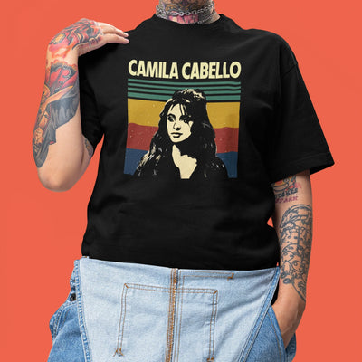 Camiseta Básica Camila Cabello Vintage
