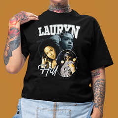 Camiseta Básica Lauryn Hill Aesthetic