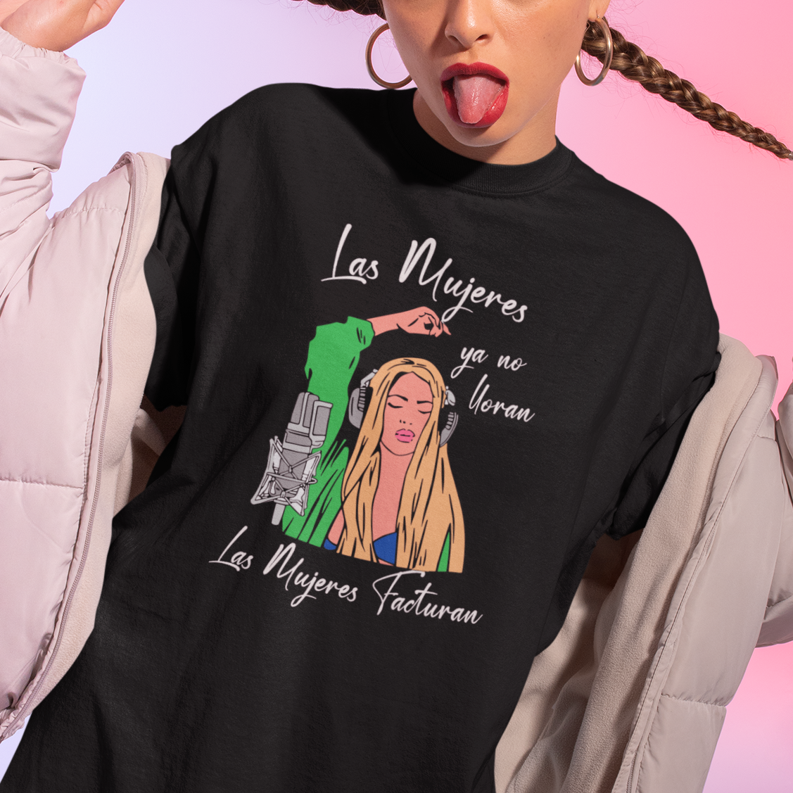 Camiseta Básica Las Mujeres Shakira