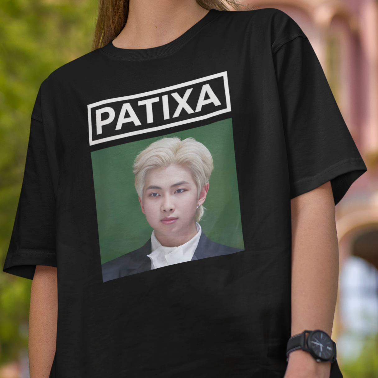 Camiseta Básica BTS RM Meme