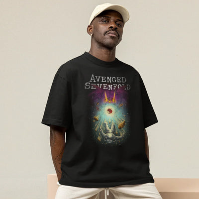 Camiseta Básica Avenged Sevenfold Aesthetic