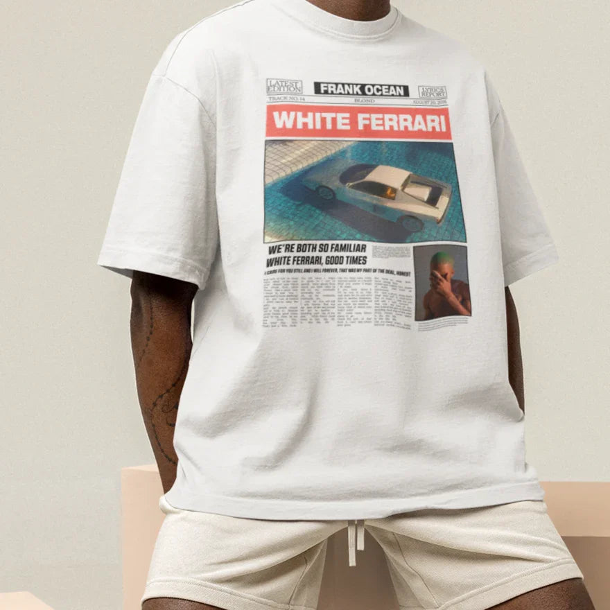 Camiseta Básica Frank Ocean W. Ferrari