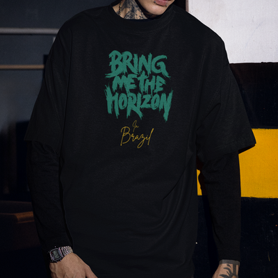Camiseta Básica Bring Me The Horizon In Brazil