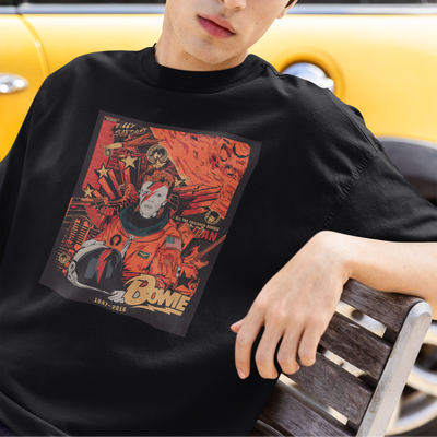 Camiseta Básica David Bowie Ziggy S.