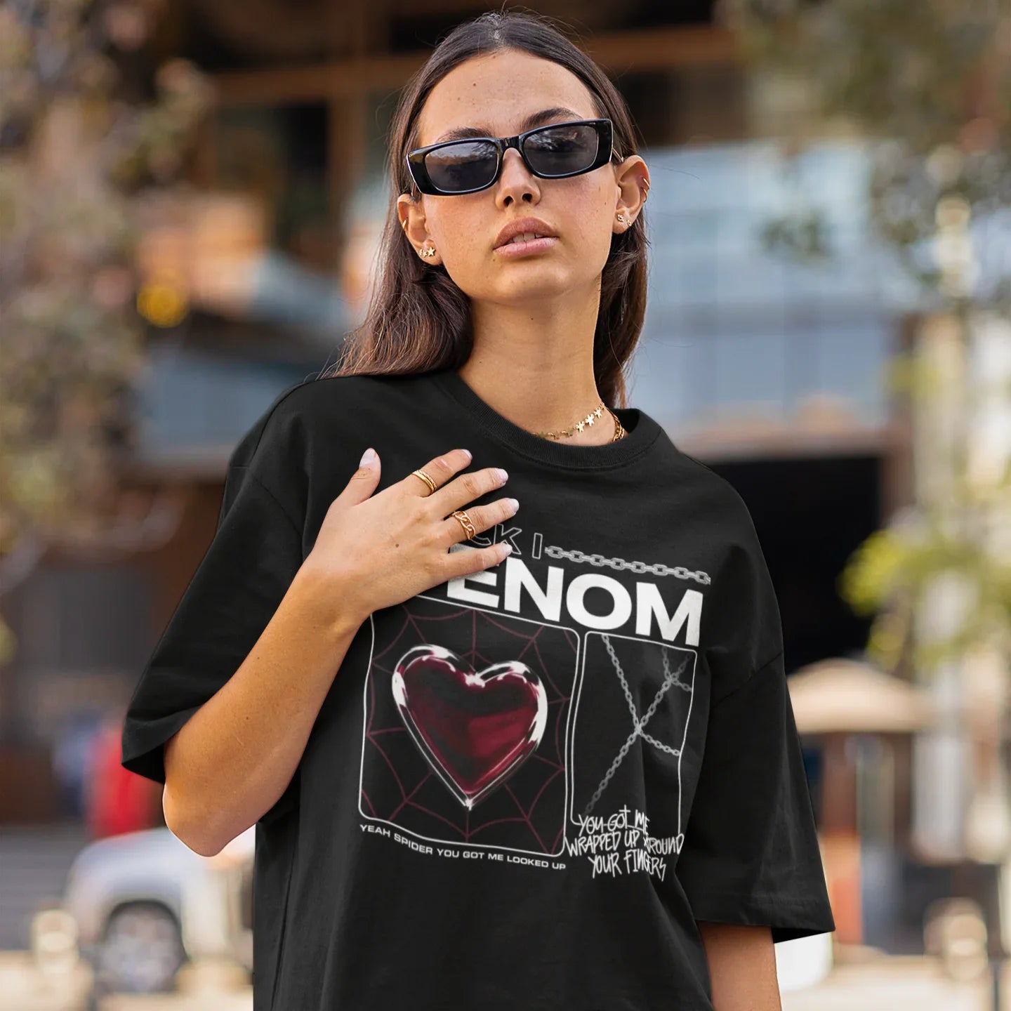 Camiseta Básica Stray Kids You Got Me Locked Up