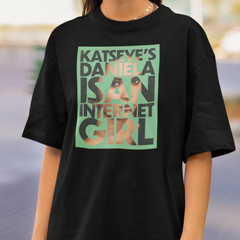 Camiseta Básica Katseye Daniela Internet Girl