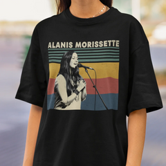 Camiseta Básica Alanis Morissette Singer