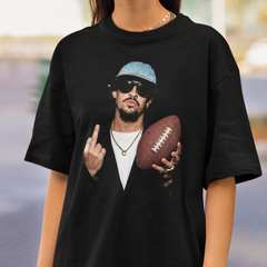 Camiseta Básica Bad Bunny Super Bowl