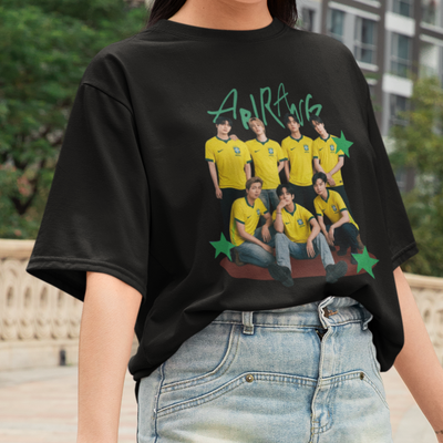 Camiseta Básica BTS Brazil Vibes