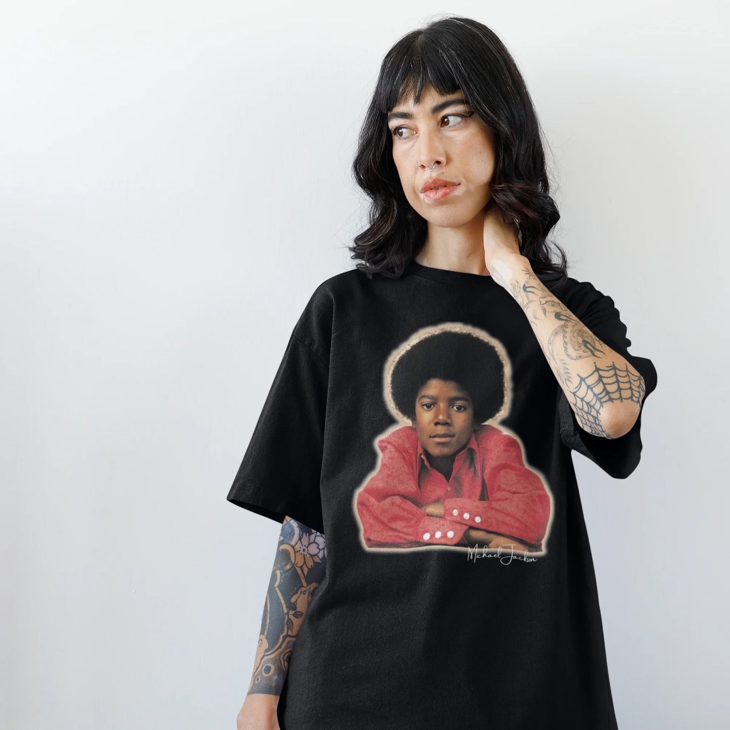 Camiseta Básica Michael Jackson Kid